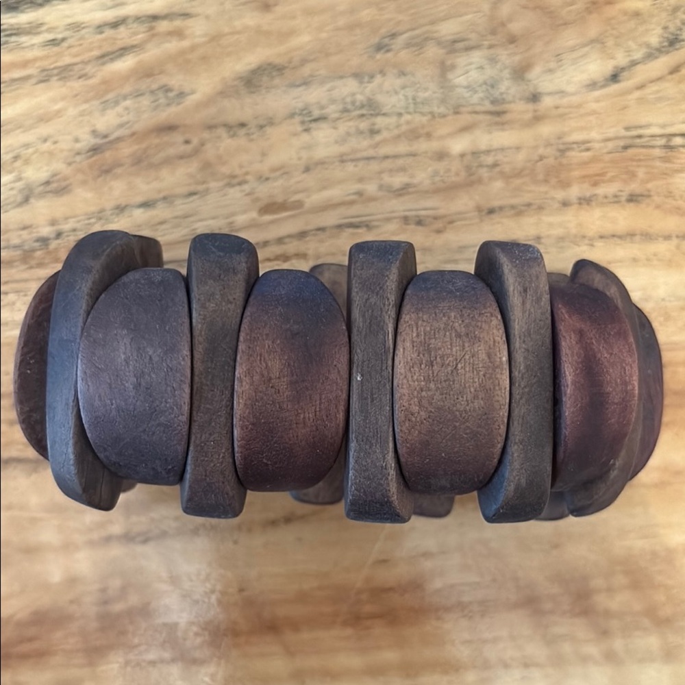 Chunky Wooden Bracelet